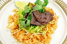 牛肉のっけご飯