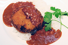 メンチカツライス